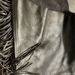 Mens L Leather Chaps